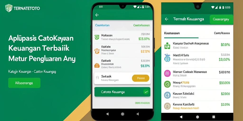 Antarmuka TERNATETOTO yang rapi dan mudah digunakan.